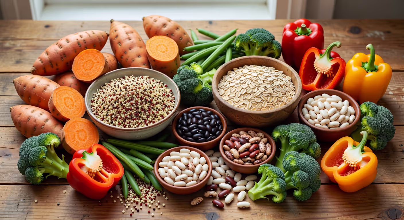 Healthy complex carbohydrate food sources