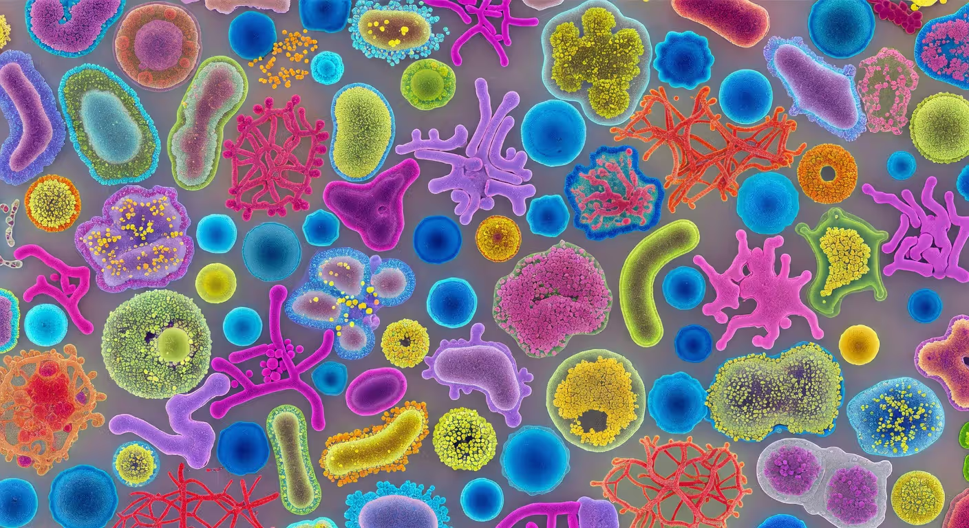 Visualization of gut microbiome bacterial diversity