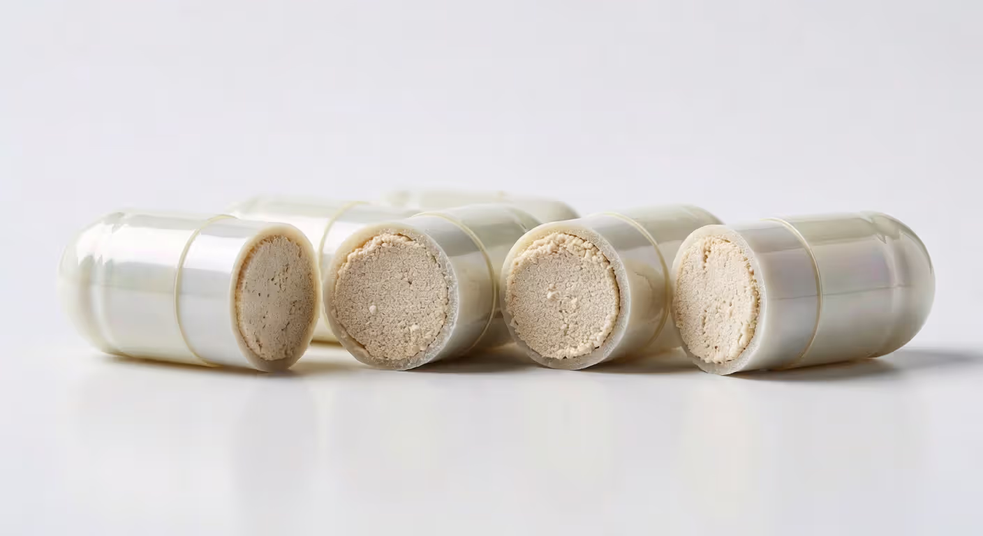 Probiotic supplement capsule delivery technology