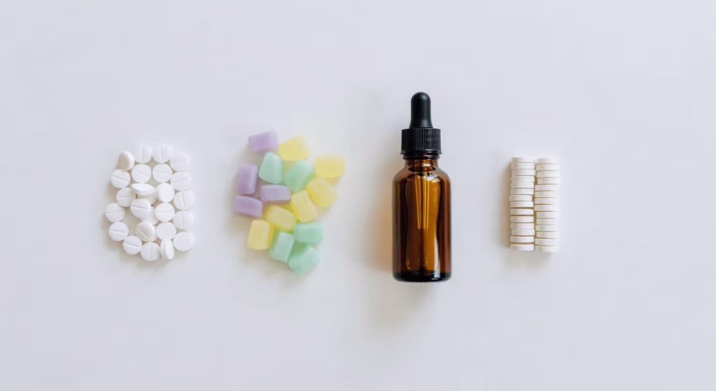Different types of melatonin supplements for sleep
