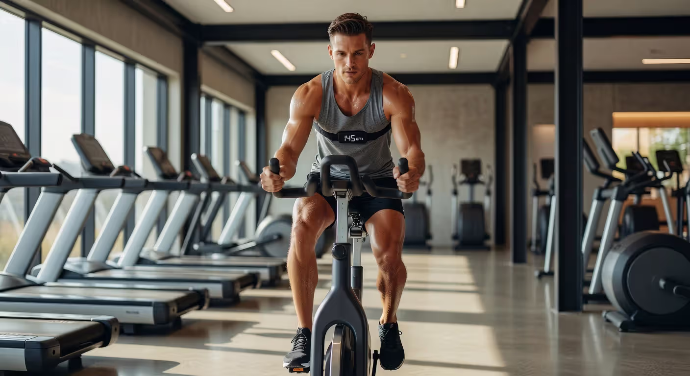 Moderate intensity cardio exercise for optimal fat burning